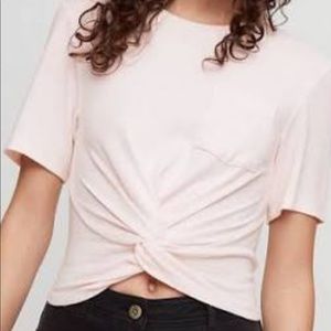 Wilfred free white crop top